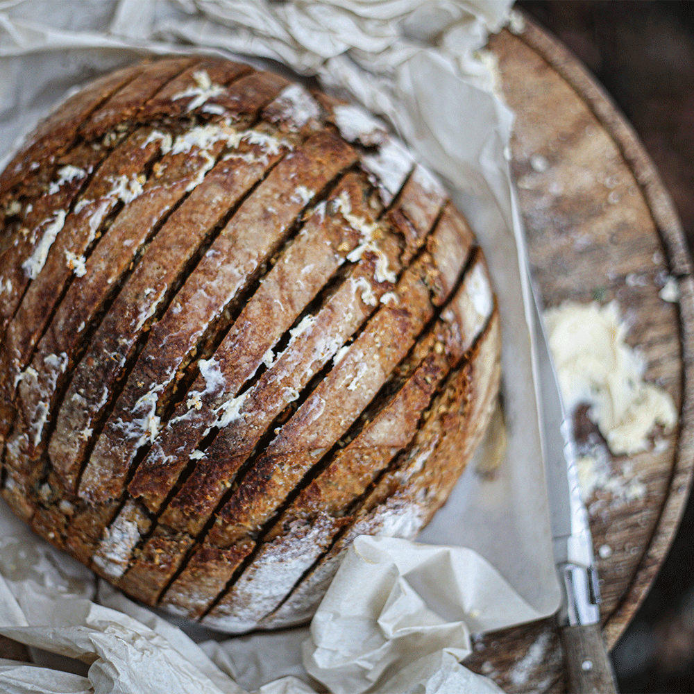 Vegbred Sourdough Garlic Bread